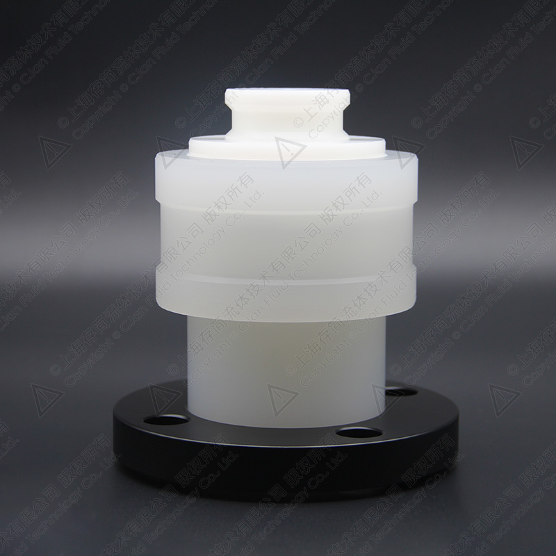 PCTFE Flaged Quick Coupler - FLQC