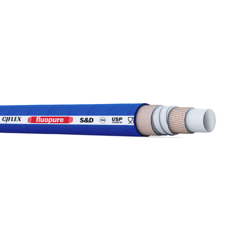 CJFLEX fluopure - høj renhed PFA Lined Gummislange